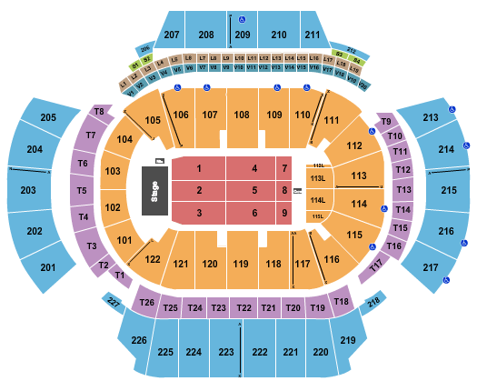 State Farm Arena ATEEZ Seating Chart
